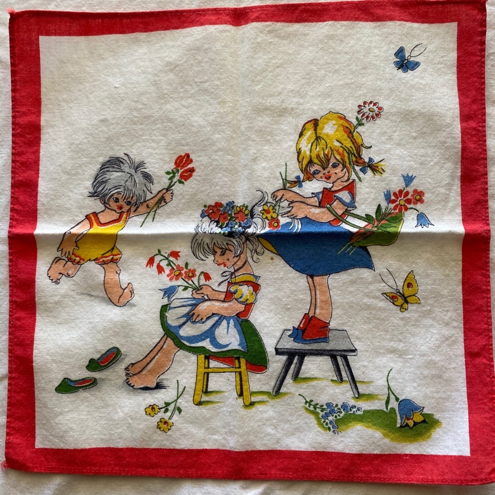 Vintage title napkins!